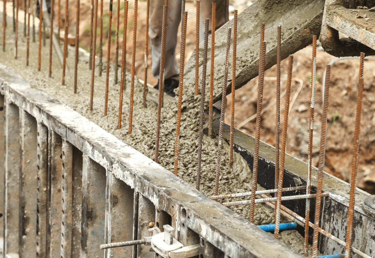 Concrete construction process