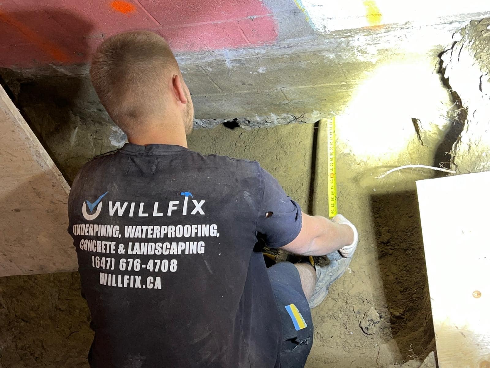 Basement slab replacement preparation