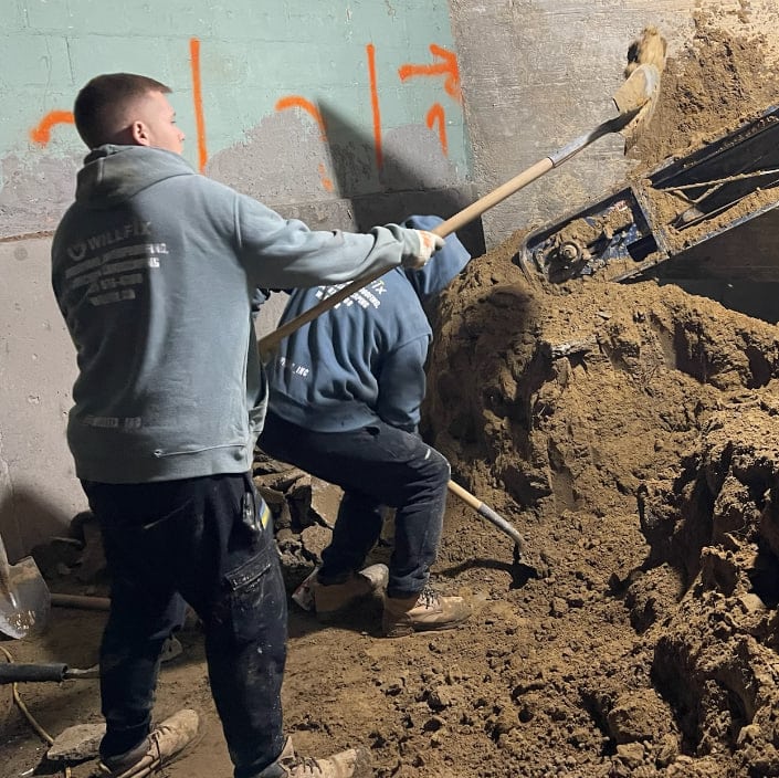 Basement waterproofing WillFix